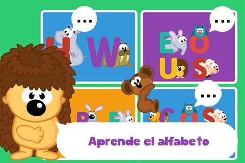 Animals alphabet and letters puzzle cartoon Sound Game for toddlers and preschoolers screenshot 3