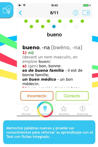 French <-> Spanish Slovoed Compact talking dictionary screenshot 4