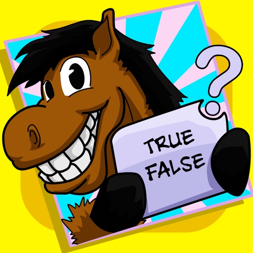 Horses True False Quiz - For Kids! Amazing Horse And Foal Facts, Trivia And Knowledge! iOS App