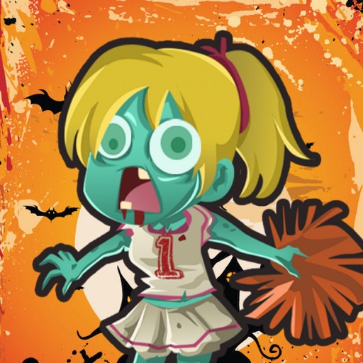 Run Zombie Cheerleader Run - The Undead Matching Game