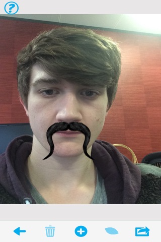 MoTuner Photo Editor - Fast way to superimpose a mustache to your face! screenshot 2