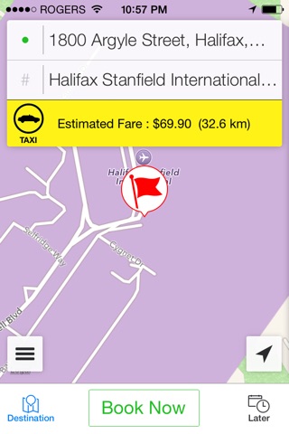 Yellow Cab Halifax screenshot 3