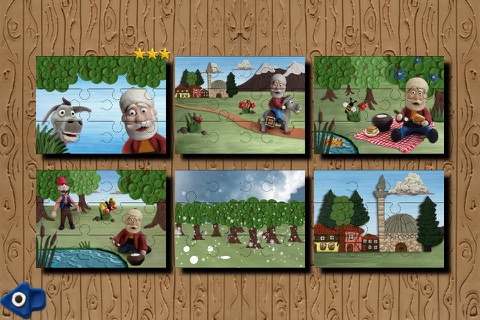 Jigsaw Puzzle - Nasreddin Hodja - Preschool Game screenshot 2
