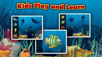 How to cancel & delete Underwater Puzzles for Kids - Educational Jigsaw Puzzle Game for Toddlers and Children with Sea Animals from iphone & ipad 1