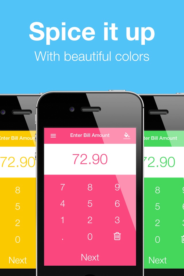 Split Bill - The Best Tip Calculator And Bill Splitter For iOS screenshot 4
