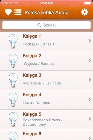 Polish Bible Audio mp3: Biblia screenshot 2