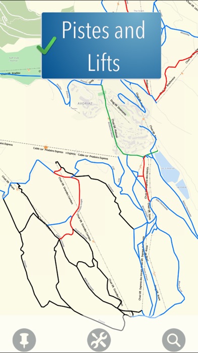 Portes du Soleil Ski Map Screenshot 2