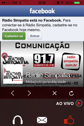 Rádio Simpatia 91.7 FM screenshot 4