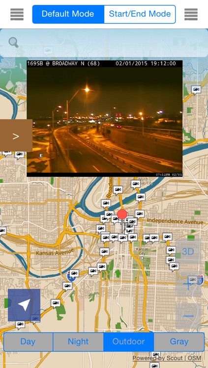 Missouri Offline Map with Real Time Traffic Cameras Pro