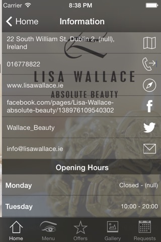 Lisa Wallace Beauty screenshot 3
