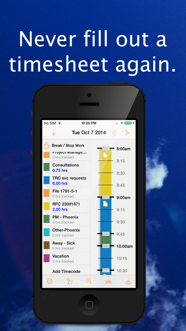 How to cancel & delete Timelines Free - Easy and Powerful Time Tracker from iphone & ipad 1