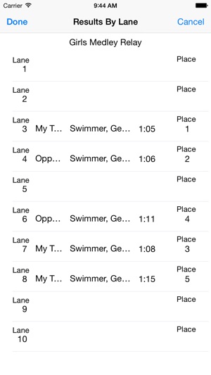 Swim Meet Scoring Advanced(圖2)-速報App