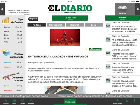 Diario de Coahuila screenshot 3