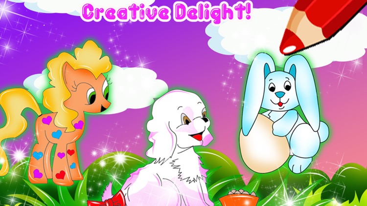 Coloring Pages Cute Animals For Kids - Paid Version screenshot-3