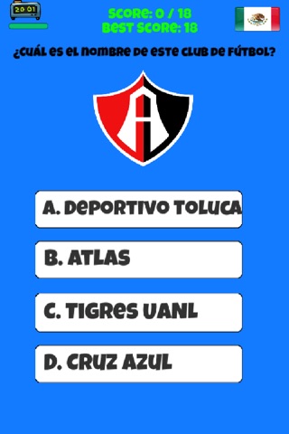 Mexico Football Logo Quiz screenshot 3