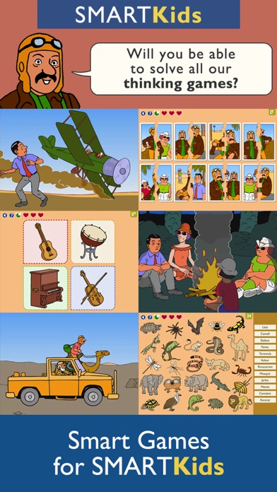 How to cancel & delete Smart Kids : Lost in the Desert Thinking Puzzle Games and Exciting Adventures App from iphone & ipad 3