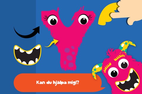 My first alphabet and letters monster puzzle Jigsaw Game for toddlers and preschoolers screenshot 3