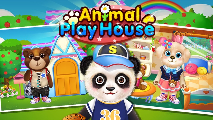 Kitty & Puppy Party House! - Animal Pet Kids Games