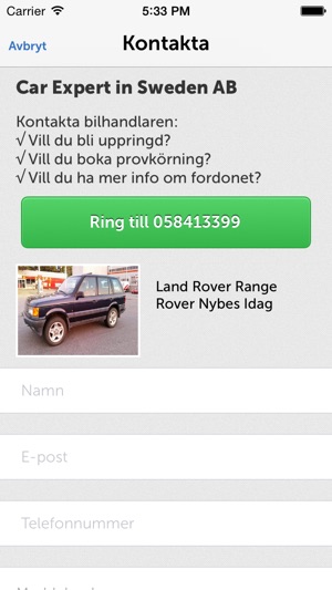 Car Expert in Sweden AB(圖4)-速報App