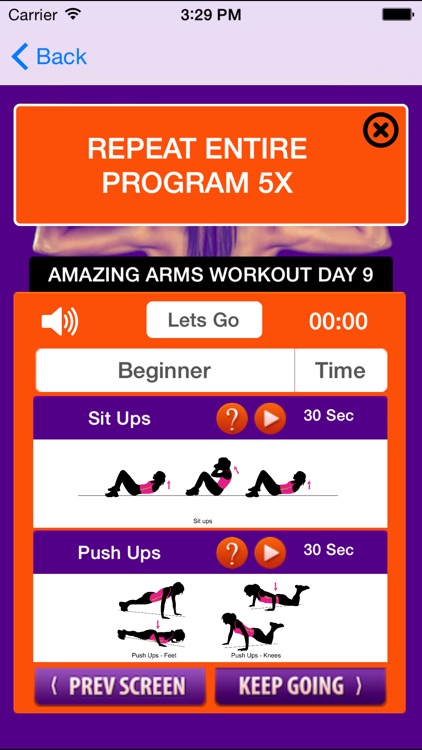 21 day arm workouts plan: fitness trainer arm workouts to get tone & sexy arms screenshot-3