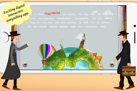 Around the World in 80 Days by Story Time for Kids screenshot 4