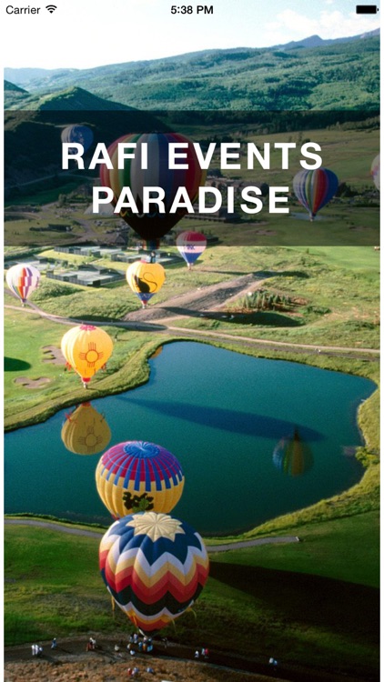 RAFI EVENTS PARADISE