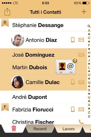 Contacts Pro for iPhone screenshot 3