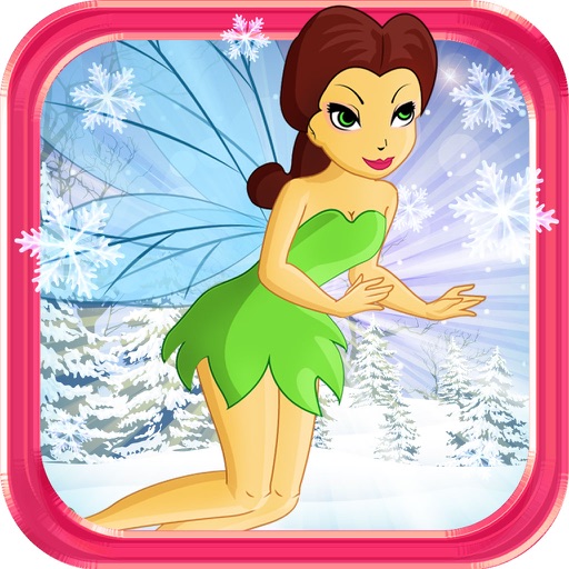 Airborne Fairy Princess Flying : Magic Snowflake Frozen World PRO