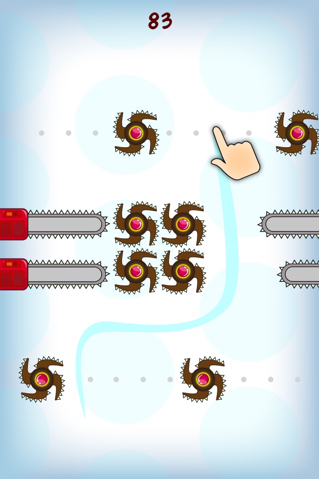 Finger Chop Free Game screenshot 2