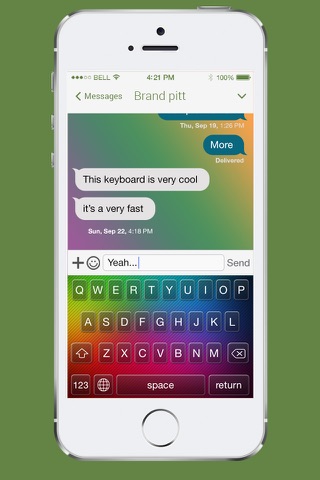 CI Keyboard - Custom Colorful Keyboard screenshot 3