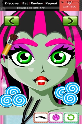 All Hairy Monsters Eyebrow Salon - Funny Beauty Spa Makeover Game for Kids Free screenshot 4