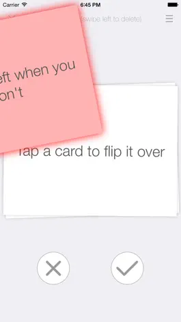 Game screenshot FlipFlash - Flash Cards You Can Swipe apk