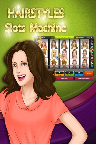 Hairstyles Slots Saga - Play Against the Machine to Change Your Look screenshot 2
