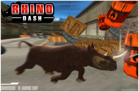 Rhino Dash Rampage Simulator screenshot 4