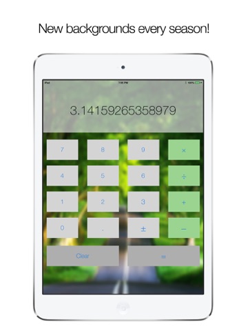 Calculator for iPad HD screenshot 2