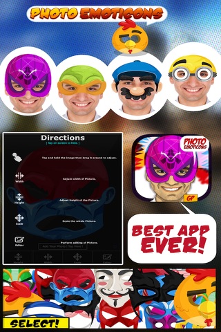 Photo Emoticons Lite - A Great Texting Tool screenshot 3