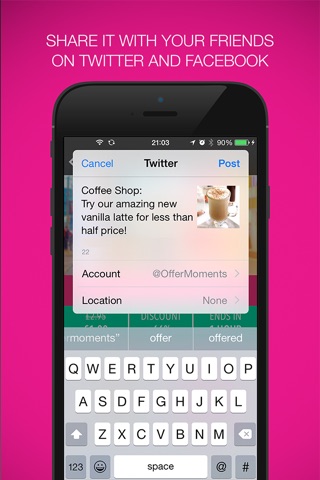 OfferMoments - Get your face on billboards screenshot 4