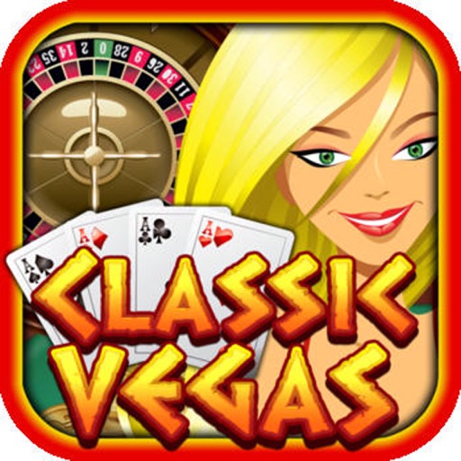 ````````````````````````````` Las Vegas Casino: Slots, Blackjack, Roulette - Game For Free! icon