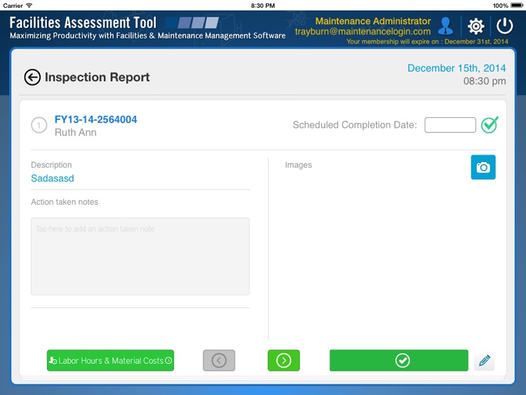 FAT- Facility Assessment Tool by MaintenanceLogin screenshot-3