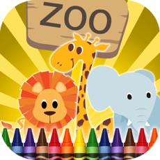 Activities of Coloring Book Zoo Animals