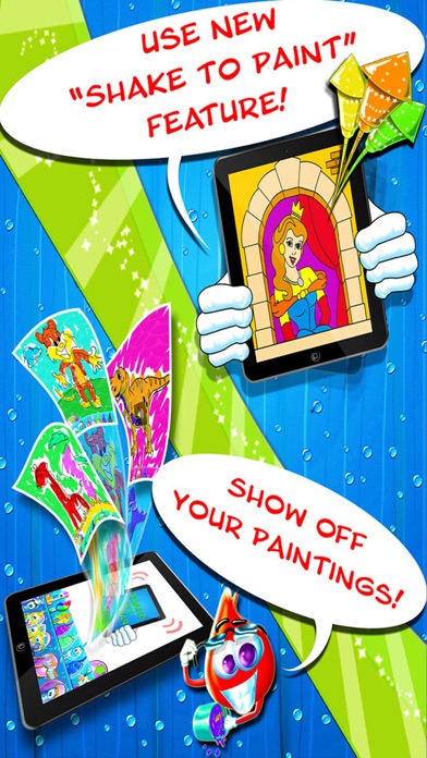 Color Drops - Children’s animated draw & paint interactive game HD Screenshot 4