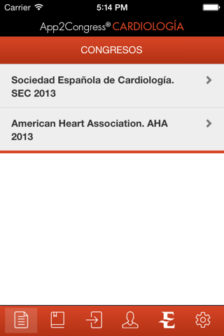 App2Congress. CARDIOLOGÍA screenshot 2