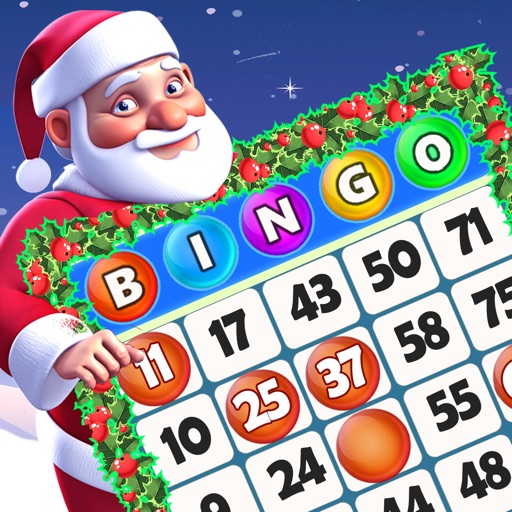 Santa Claus Christmas Bingo - Xmas Casino Fun icon