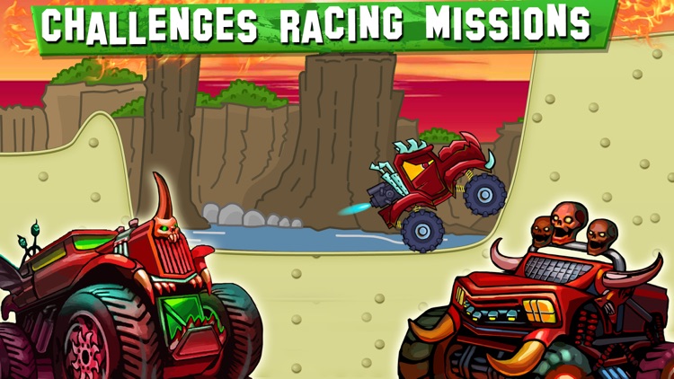 Monster Car Simulator Racing Track screenshot-3