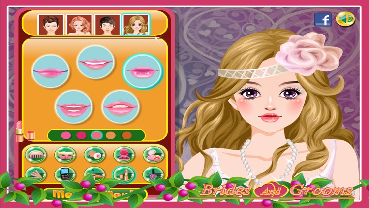 Bride and Groom - Fun wedding dress up and make up game with brides and grooms for kids