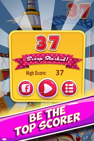 Ice Cream Scoops Up - simple stacking game screenshot 4