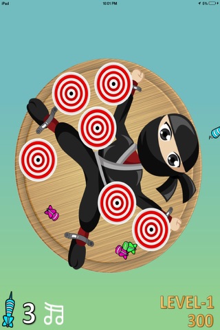 Darts Ninja - Be A Crazy Pro And Avoid The Clumsy Victim screenshot 3