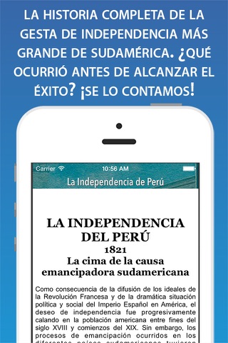 La independencia de Perú screenshot 2