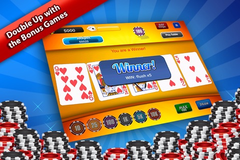 Video Poker Pro - Bonus Ace of Spades Party screenshot 3
