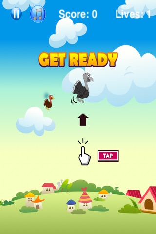 Fly Turkey, Fly - Flappy Creature But Not A Bird! screenshot 2